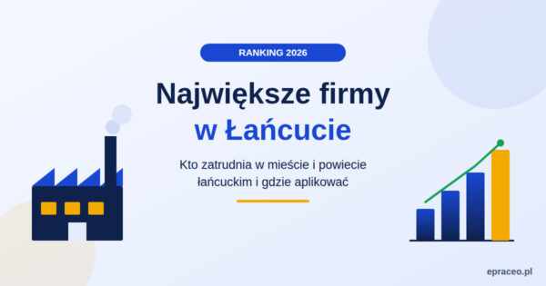 Największe firmy w Łańcucie: 10 zakładów, w których znajdziesz pracę