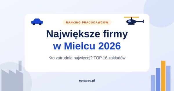 Największe firmy w Mielcu – 16 gigantów, którzy zatrudniają najwięcej